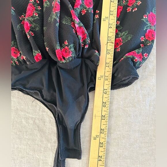 Intimately Free People Bodysuit Floral One Piece Small - Picture 6 of 6